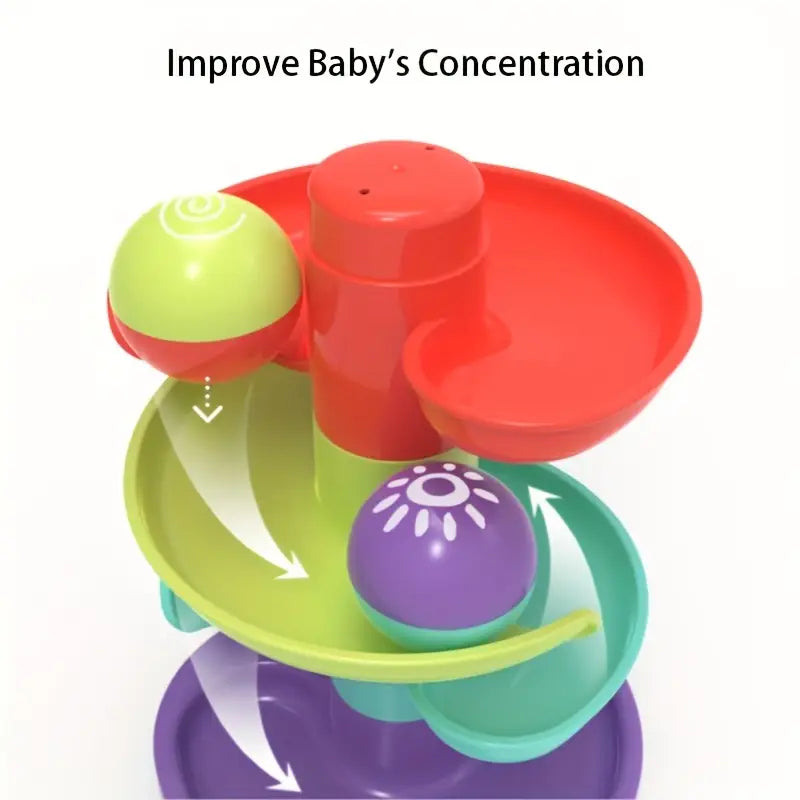 Spiral Ball Tower Toy